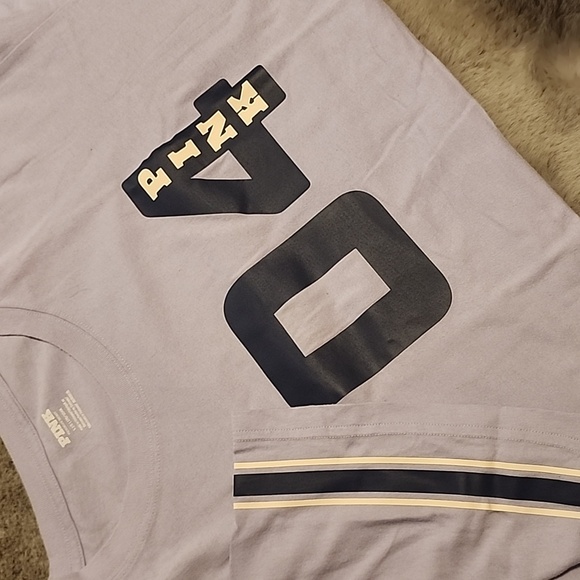 PINK Victoria's Secret Tees - Light Pink, Gray, Lavender - Picture 4 of 4